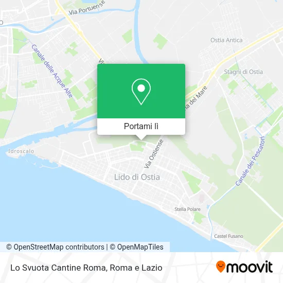 Mappa Lo Svuota Cantine Roma