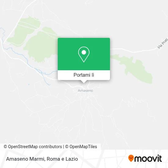 Mappa Amaseno Marmi