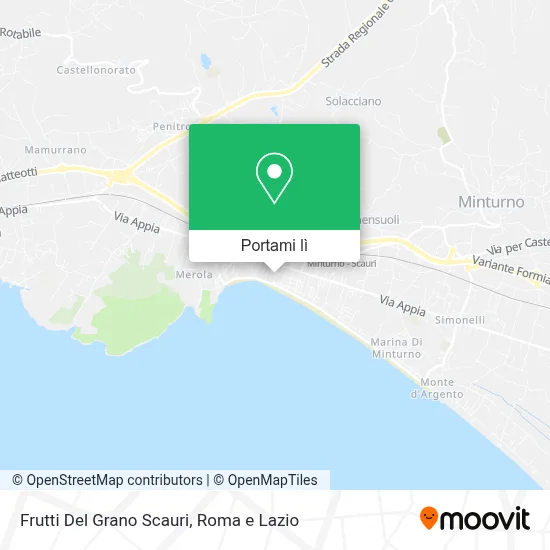 Mappa Frutti Del Grano Scauri