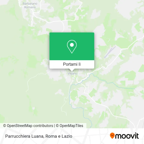 Mappa Parrucchiera Luana