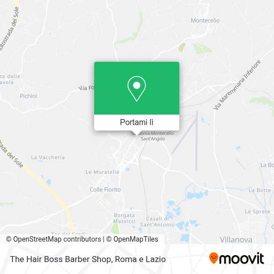 Mappa The Hair Boss Barber Shop