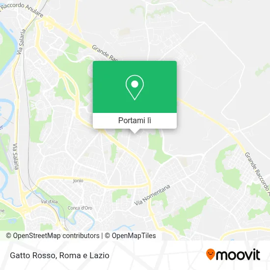 Mappa Gatto Rosso