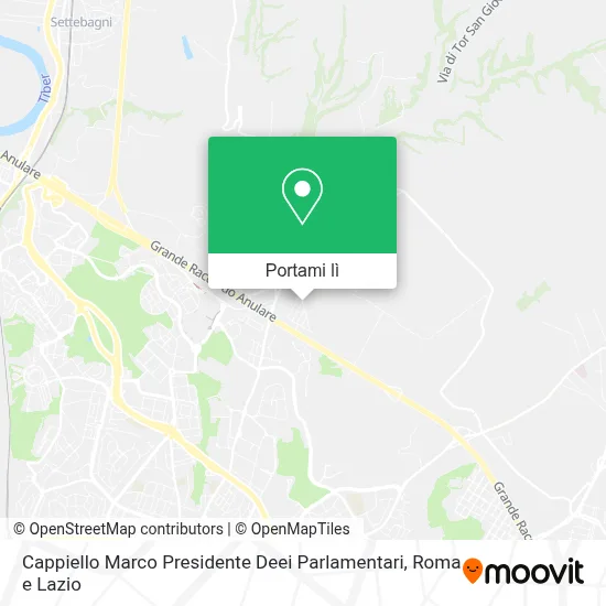 Mappa Cappiello Marco Presidente Deei Parlamentari