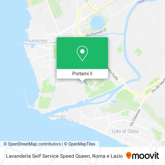 Mappa Lavanderia Self Service Speed Queen