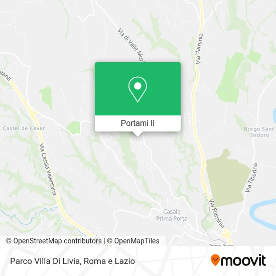 Mappa Parco Villa Di Livia