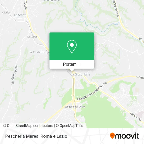 Mappa Pescheria Marea