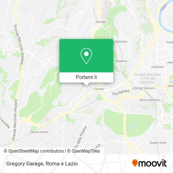Mappa Gregory Garage