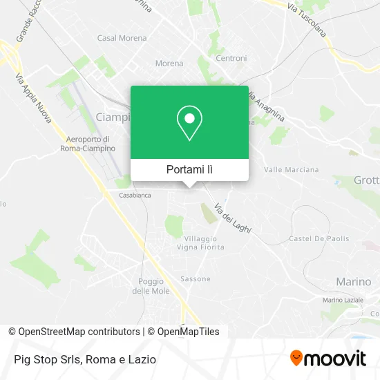 Mappa Pig Stop Srls