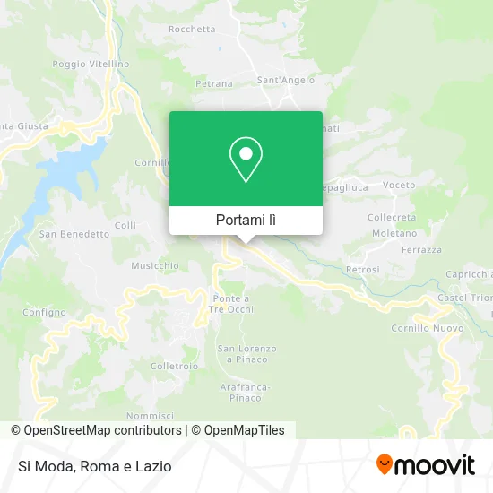 Mappa Si Moda