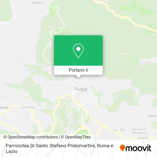 Mappa Parrocchia Di Santo Stefano Protomartire