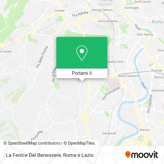 Mappa La Fenice Del Benessere