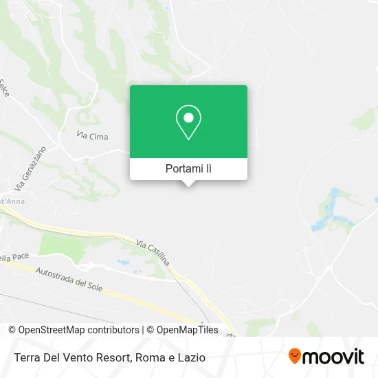 Mappa Terra Del Vento Resort