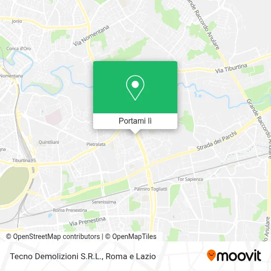 Mappa Tecno Demolizioni S.R.L.