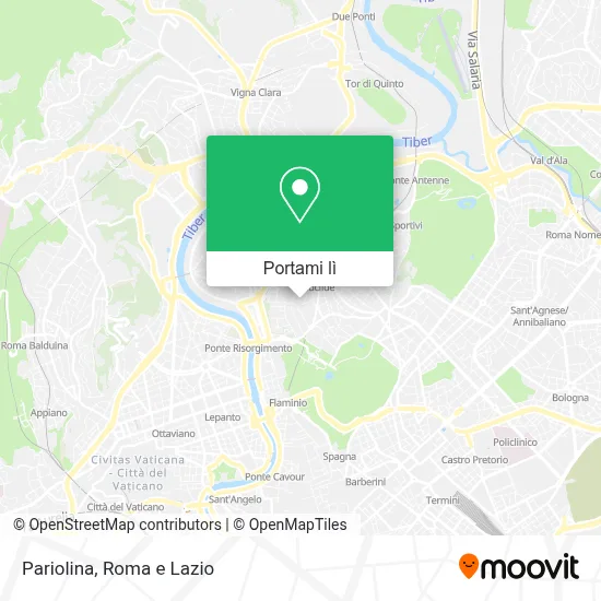 Mappa Pariolina