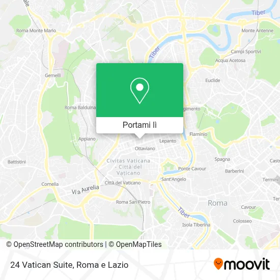 Mappa 24 Vatican Suite