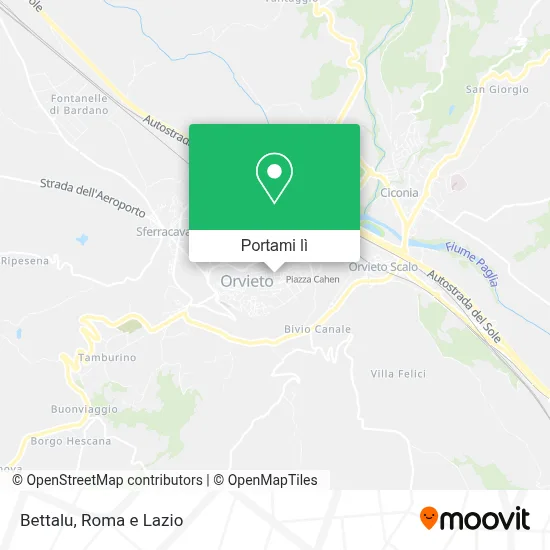 Mappa Bettalu