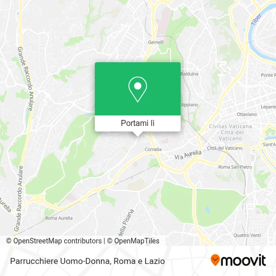 Mappa Parrucchiere Uomo-Donna