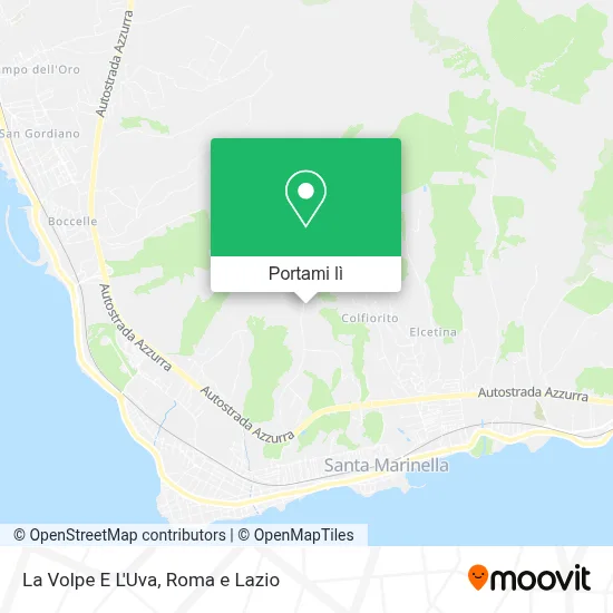 Mappa La Volpe E L'Uva