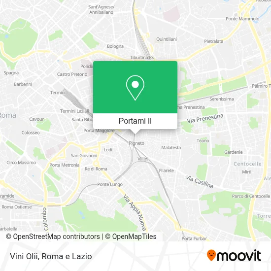 Mappa Vini Olii