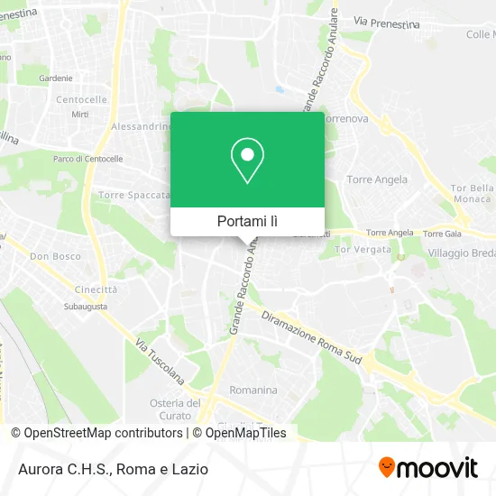 Mappa Aurora C.H.S.