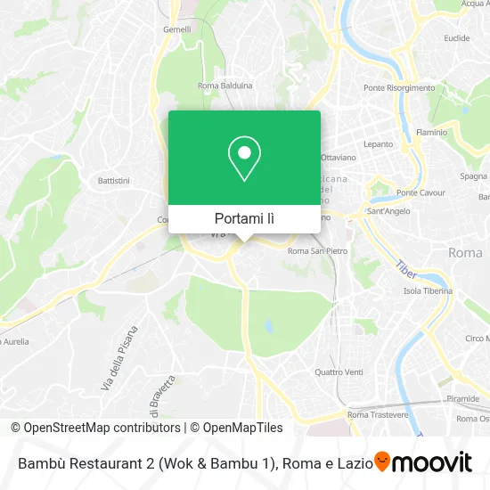 Mappa Bambù Restaurant 2 (Wok & Bambu 1)