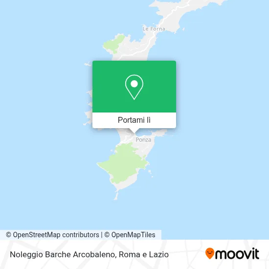Mappa Noleggio Barche Arcobaleno