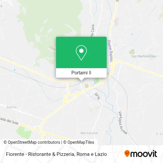 Mappa Fiorente - Ristorante & Pizzeria