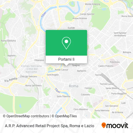 Mappa A.R.P. Advanced Retail Project Spa