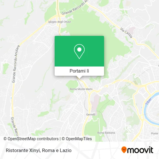 Mappa Ristorante Xinyi