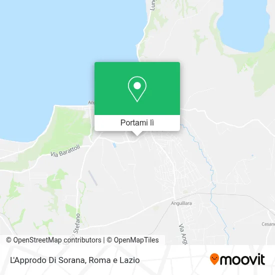 Mappa L'Approdo Di Sorana