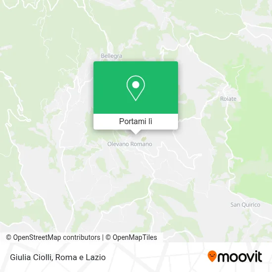Mappa Giulia Ciolli