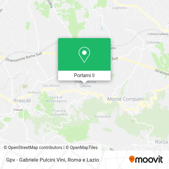 Mappa Gpv - Gabriele Pulcini Vini