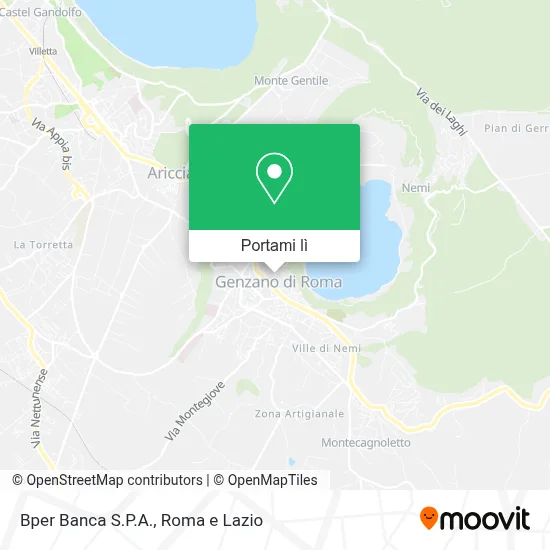 Mappa Bper Banca S.P.A.