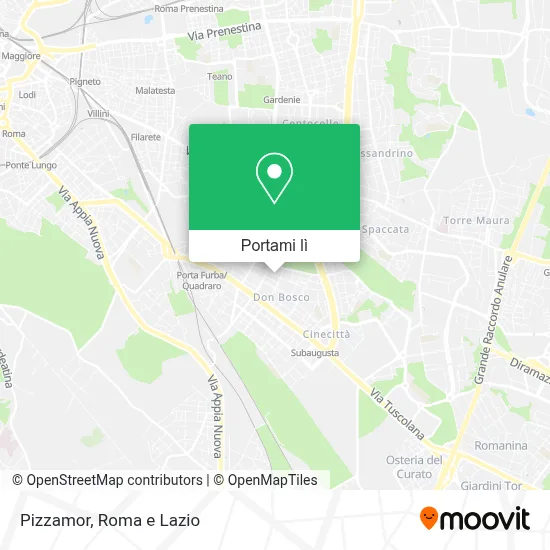 Mappa Pizzamor