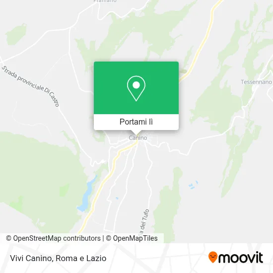 Mappa Vivi Canino