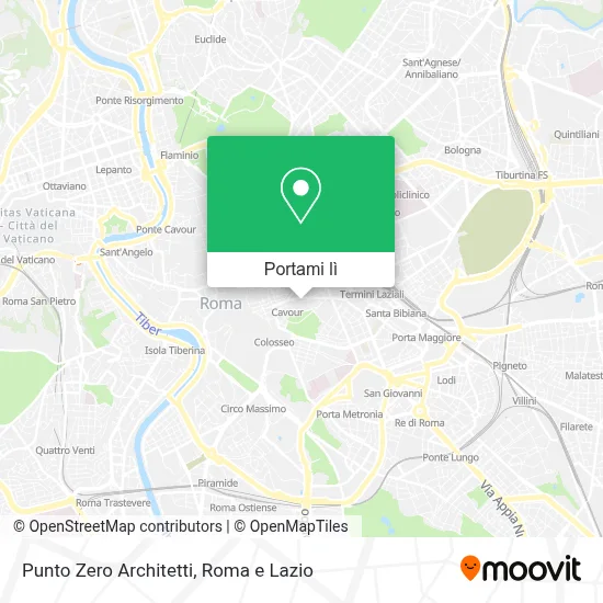 Mappa Punto Zero Architetti