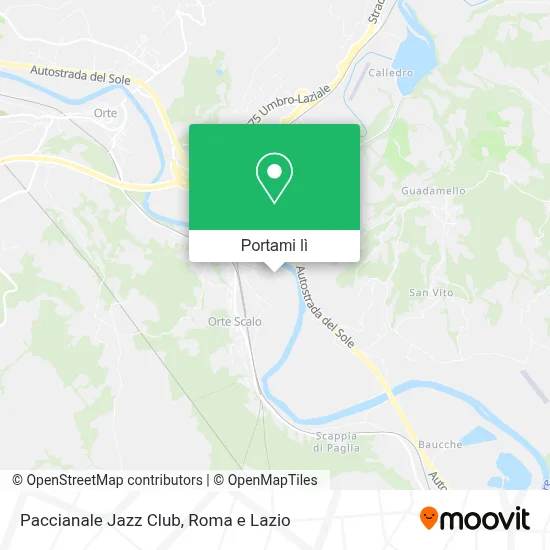 Mappa Paccianale Jazz Club