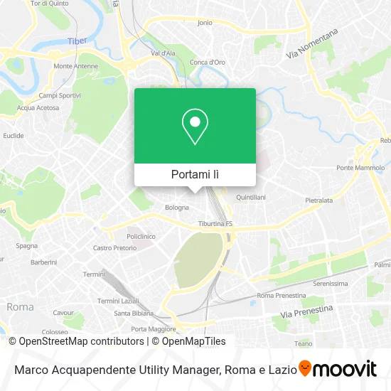 Mappa Marco Acquapendente Utility Manager