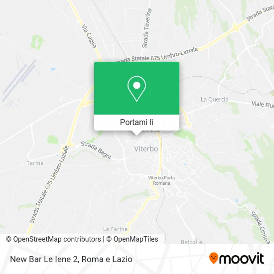 Mappa New Bar Le Iene 2