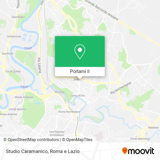 Mappa Studio Caramanico