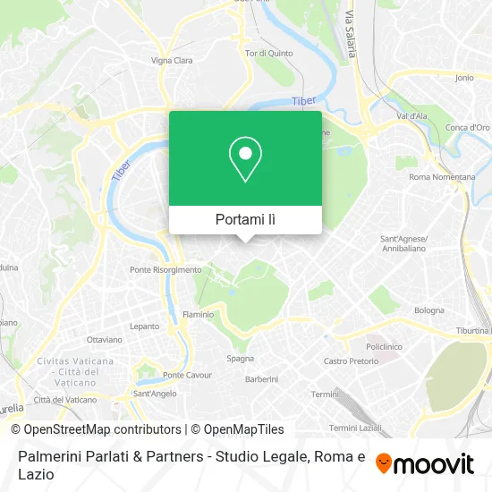 Mappa Palmerini Parlati & Partners - Studio Legale