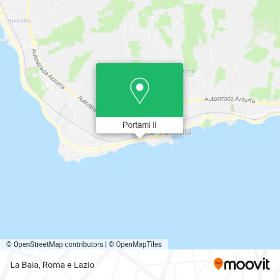 Mappa La Baia