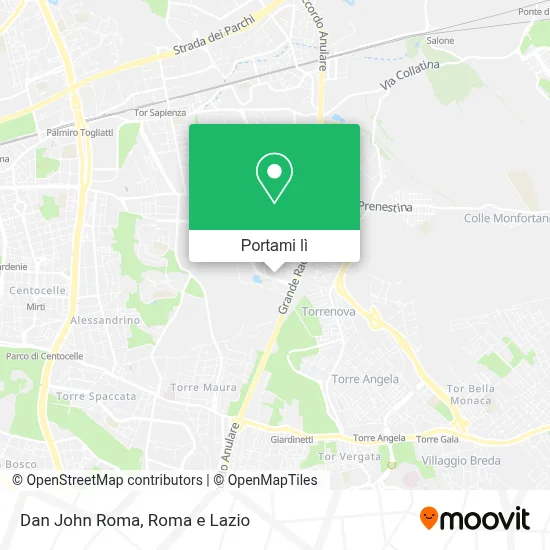 Mappa Dan John Roma