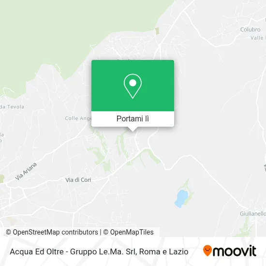 Mappa Acqua Ed Oltre - Gruppo Le.Ma. Srl