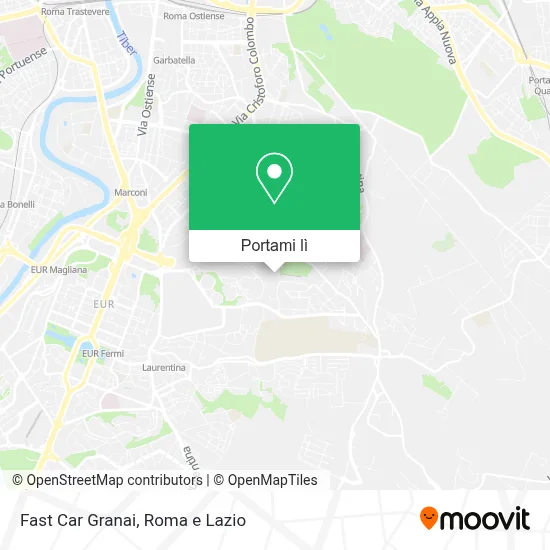 Mappa Fast Car Granai