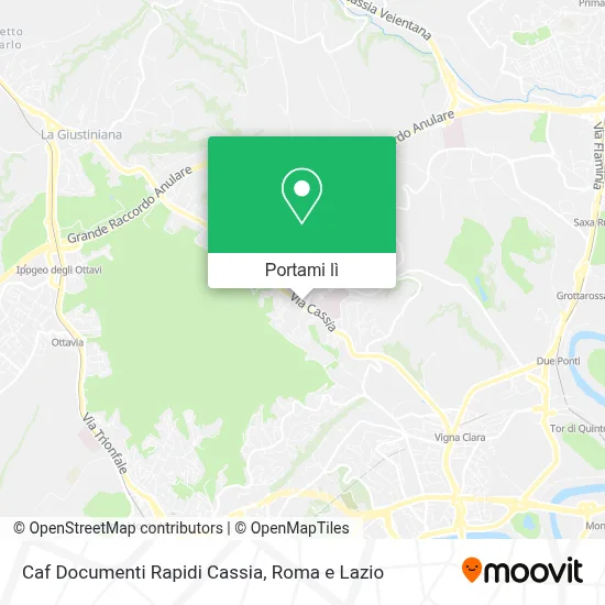 Mappa Caf Documenti Rapidi Cassia