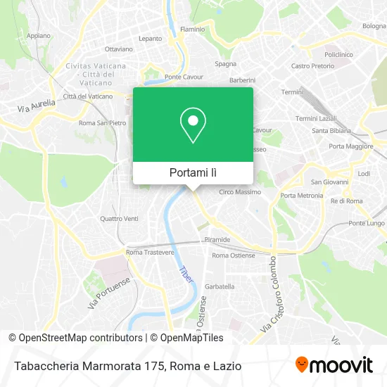 Mappa Tabaccheria Marmorata 175