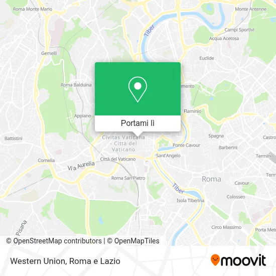 Mappa Western Union