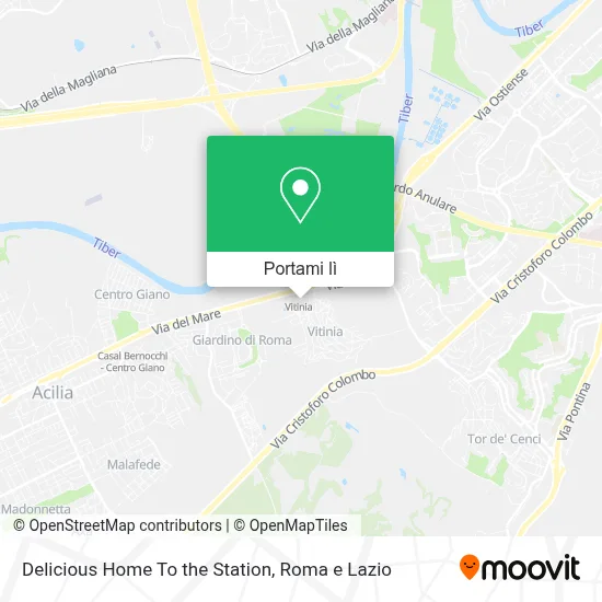 Mappa Delicious Home To the Station