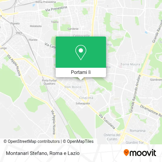 Mappa Montanari Stefano